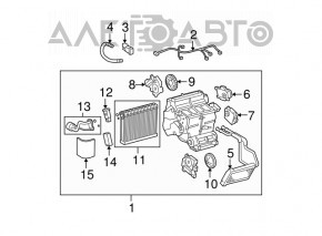 Instalarea radiatorului pentru Lexus GS300 GS350 GS430 GS450h 06-11