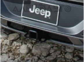 Amplificatorul de bara spate pentru Jeep Cherokee KL 14-21 din oțel. pentru carlig de remorcare