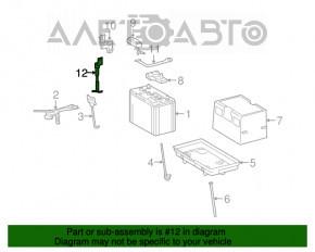 Terminalul negativ al bateriei Lexus LS460 LS600h 07-12