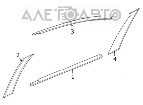 Capac usa laterala spate stanga Nissan Sentra 20-