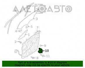 Fereastra electrică motor față dreapta Hyundai Santa FE 19-