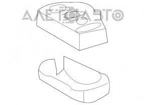 Блок реле подкапотный малый Lexus RX400h 06-08