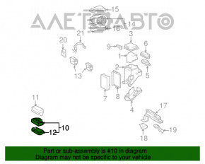 Blocul de relee subcapot mic Lexus RX400h 06-08