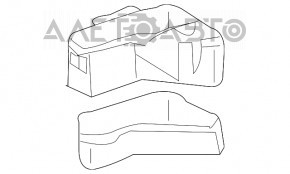 Blocul de siguranțe sub capotă pentru Lexus RX400h 06-08, de dimensiuni mici