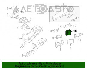 FUSE BOX Lexus ES300h ES350 13-18