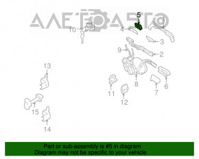 Заглушка ручки двери передняя правая Infiniti G25 G35 G37 4d 06-14