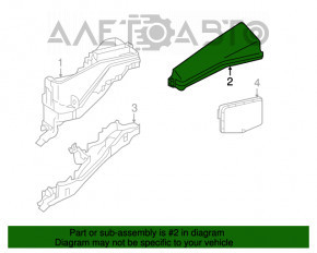 Capacul cutiei de siguranțe sub capotă Toyota Camry v50 12-14 2.5 SUA