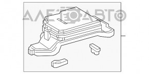 Крышка блока предохранителей подкапотная Lexus RX350 16-19 новый OEM оригинал