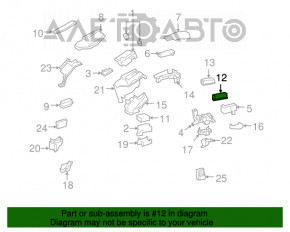 Блок реле Lexus LS460 07-12