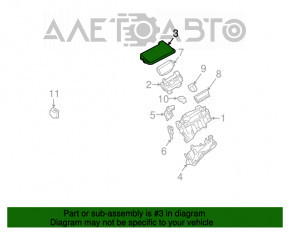 Capacul cutiei de siguranțe sub capotă Toyota Prius 30 12-15 nou original