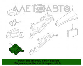 Carcasa cutiei sigurante, compartiment motor dreapta Lexus ES350 13-18