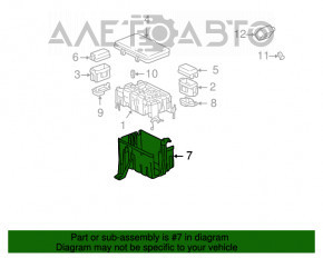 Corpul blocului de siguranțe sub capotă pentru Lexus GX470 03-09