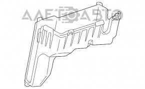 Corpul blocului de siguranțe sub capota Lexus RX300 98-03