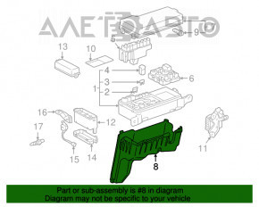 Корпус блока предохранителей подкапотного Lexus RX300 98-03