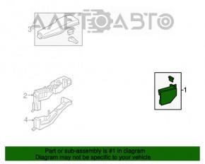 Blocul de siguranțe Toyota Camry v40 2.4, hibrid