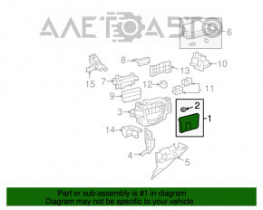 Blocul de lumină Junction Block Lexus RX350 10-14