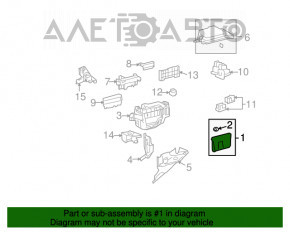 Blocul de lumină Junction Block Lexus RX350 RX450 10-15