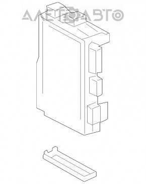 Multiplex Network Control Module Toyota Camry v70 18-24 сломано крепление