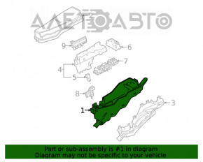 Corpul blocului de siguranțe sub capotă Toyota Camry v70 18- 2.5