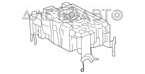 Blocul de siguranțe sub capotă pentru Lexus GX470 03-09