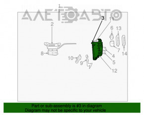 Corpul blocului de siguranțe sub capotă Toyota Prius 2004-2009