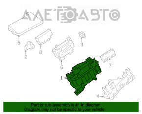 Blocul de siguranțe sub capotă pentru Toyota Prius V 12-17