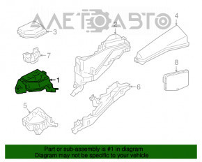 Carcasa cutie sigurante, compartiment motor dreapta Toyota Camry v50 12-14 usa