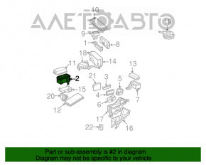 Blocul de siguranțe sub capotă pentru Lexus GS300 GS350 GS430 06-11