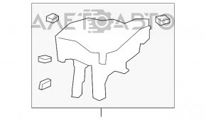 Корпус блока ECU Lexus LS460 07-12