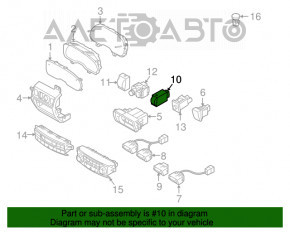 Кнопка управления подсветкой приборов Subaru Outback 10-14