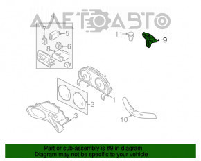 Butonul de avarie al Subaru B9 Tribeca