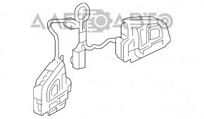 Butoanele de control de pe volanul Subaru Outback 15-19 pentru controlul de croazieră adaptiv.