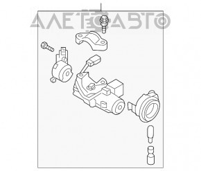 Замок зажигания Subaru b9 Tribeca с ключом