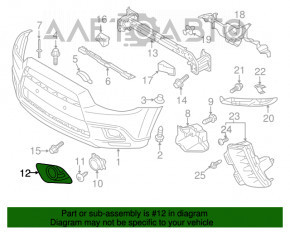 Cadru fara fata stanga Mitsubishi Outlander Sport ASX 16-19 restilizat