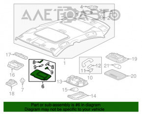 Capota dreapta Honda HR-V 16-22 gri, fara iluminare