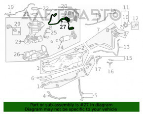 Senzorul de nivel al combustibilului pentru Toyota Highlander 20- 2.4t, 3.5