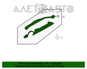 Semnal de oprire Mitsubishi Outlander Sport ASX 10-