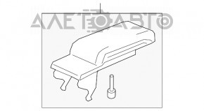 Консоль центральная подлокотник и подстаканники Honda Insight 19-22