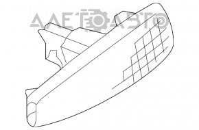 Semnalizator aripa dreapta fata Mitsubishi Outlander Sport ASX 10 - nou original OEM