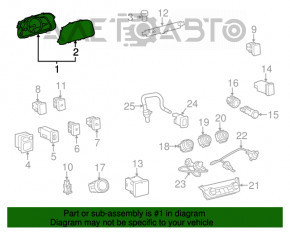 Tabloul de bord Toyota Rav4 16-18 hibrid