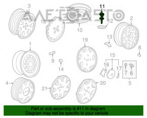 Suport roată de rezervă Honda CRZ 11-16