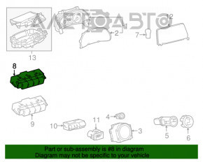 Кнопка открытия двери багажника Lexus RX350 RX450h 16-22