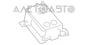 Blocul de control al modurilor de transmisie automată Lexus ES300h 13-18 bej