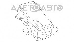 Controlul modurilor cutiei de viteze automată a modelului Lexus NX300 18-21 cu buton de parcare, cu reglaj de suspensie