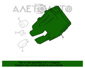 Blocul de siguranțe sub capotă Cadillac ATS 16 2.0, 2.5 cu halogen