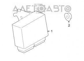 Управление светом UNIT ASSEMBLY-DAYTIME RUNNING Subaru b9 Tribeca