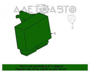 Controlul luminii UNIT ASSEMBLY-DAYTIME RUNNING Subaru b9 Tribeca