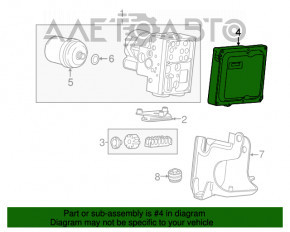 ABS АБС Chevrolet Volt 11-12