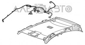 Acoperirea tavanului pentru Chevrolet Cruze 16- fără panoramică.