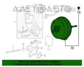 Amplificator de vidare GMC Terrain 18-